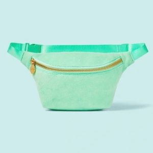 Stoney Clover Lane x Target terry cloth green Fanny pack
